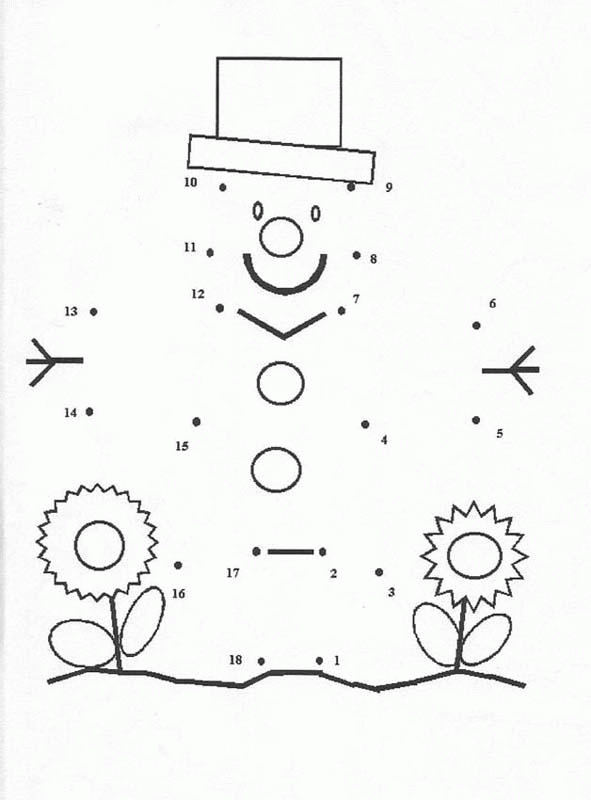 Bałwany kolorowanki